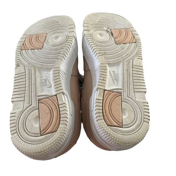 Nike Air Force 1 Pixel Sneakers Particle Beige White Size 9 - Picture 5 of 11